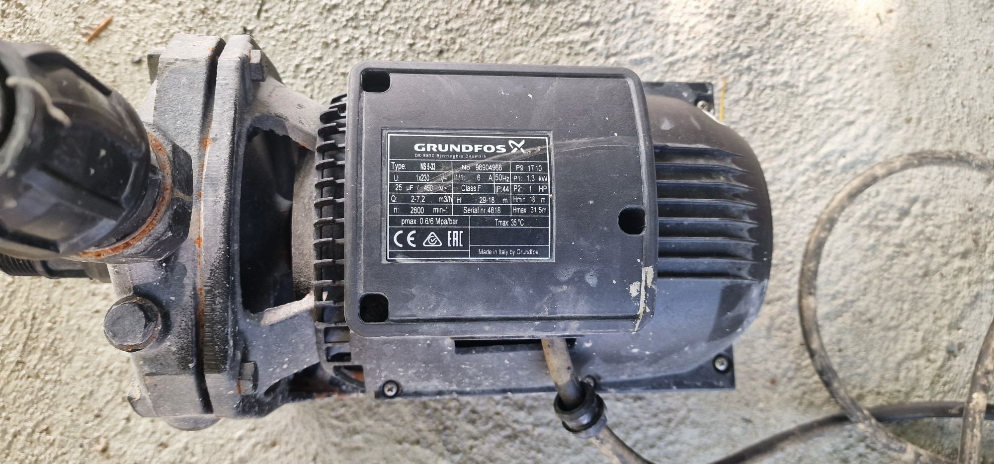 Помпа GRUNDFOS NS 5-333