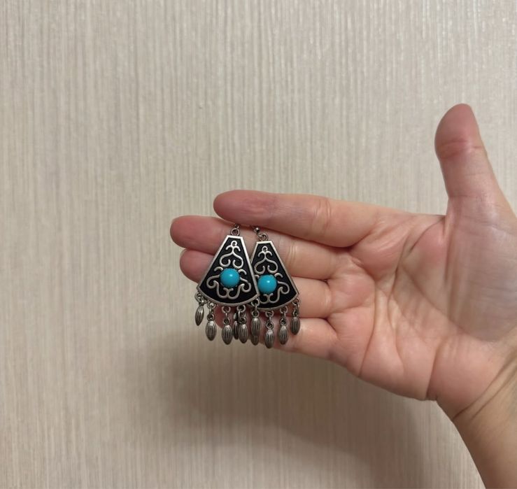 сережки в этно-стиле