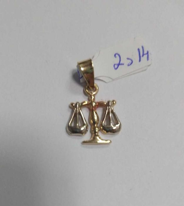 pandantiv aur 14k (m3) star amanet