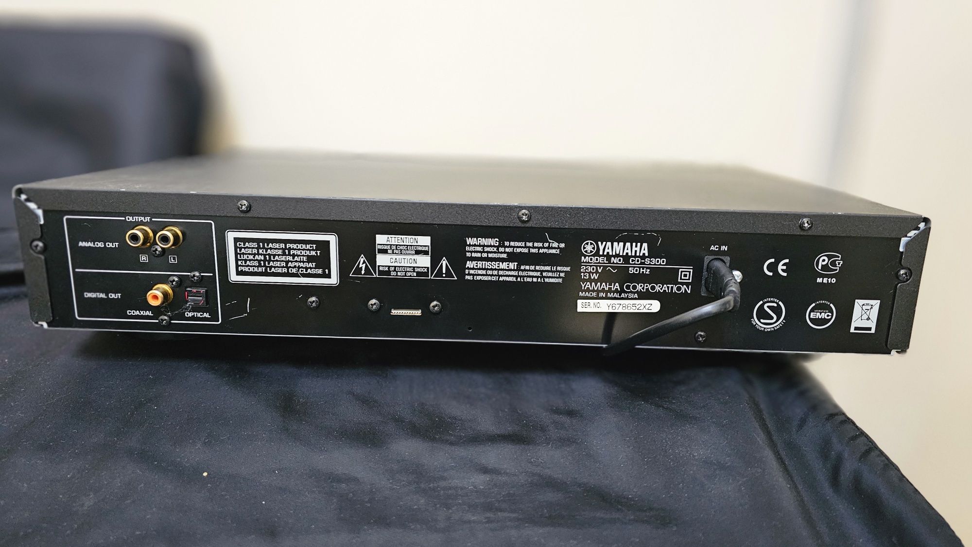 CD Player Yamaha CD-S 300,Deck Sony TC-K 670 +tunner Sony cadou