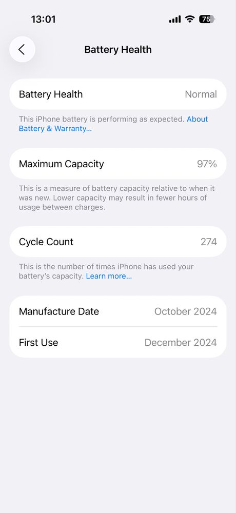 iPhone 16Pro в гаранция