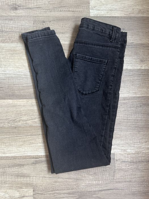 Дамски еластични дънки с висока талия размер S