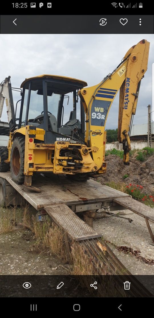 Dezmembrez Buldoexcavator Komatsu WB 93 R5 An 2007