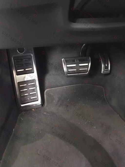 Set Pedale inox Audi Q7, Q8 , VW Touareg transmisie automata