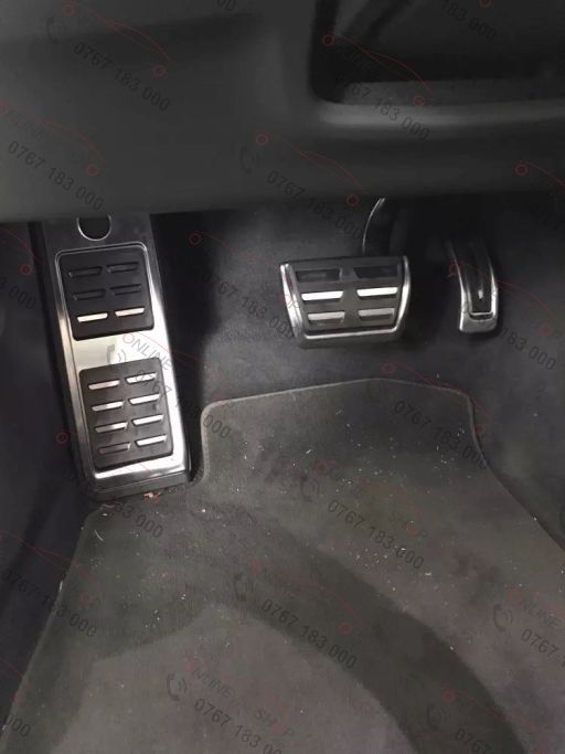 Set Pedale inox Audi Q7, Q8 , VW Touareg ,Cayenne transmisie automata