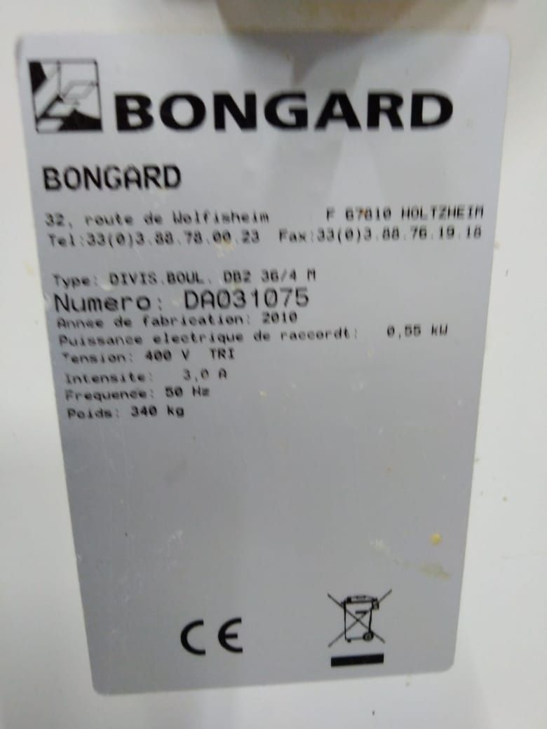 Тестоделитель-округлитель Bongard DB 2 36-4