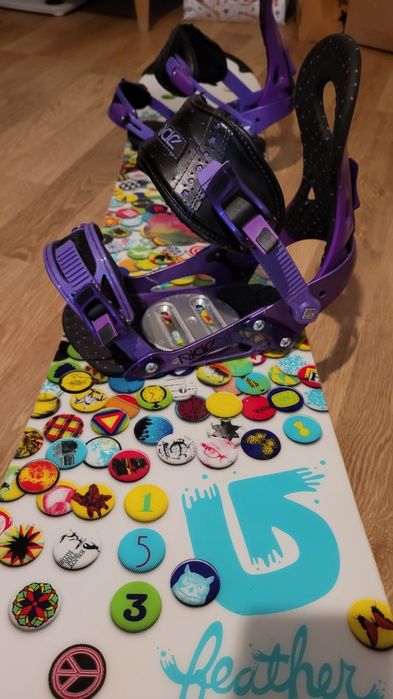 Placa snowboard Burton 153 cu legături RIDE