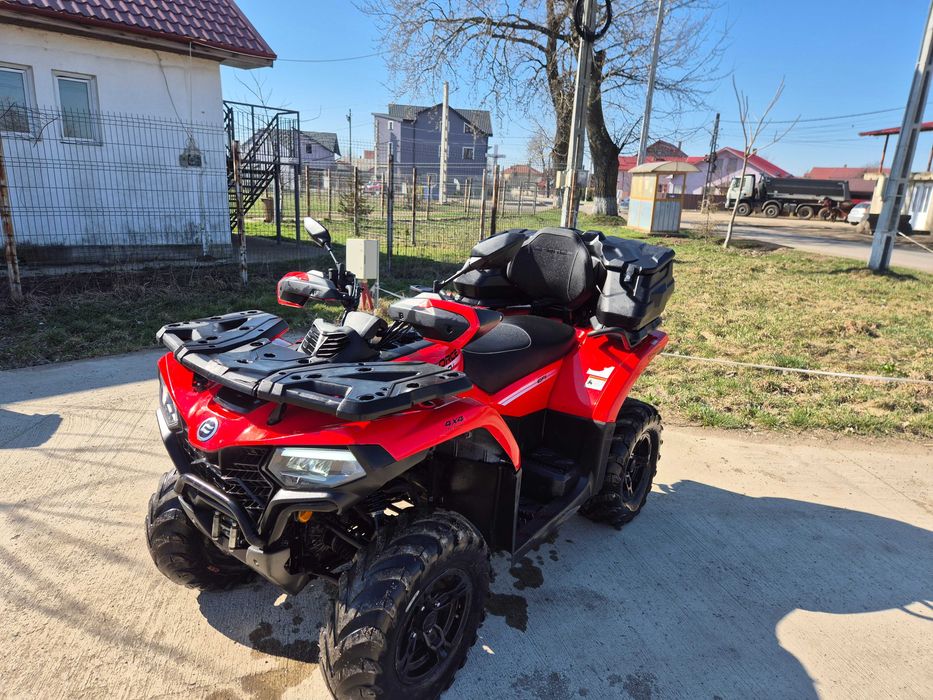 Vând atv cf moto 520l varianta 2 persoane 2024 cu servodirectie