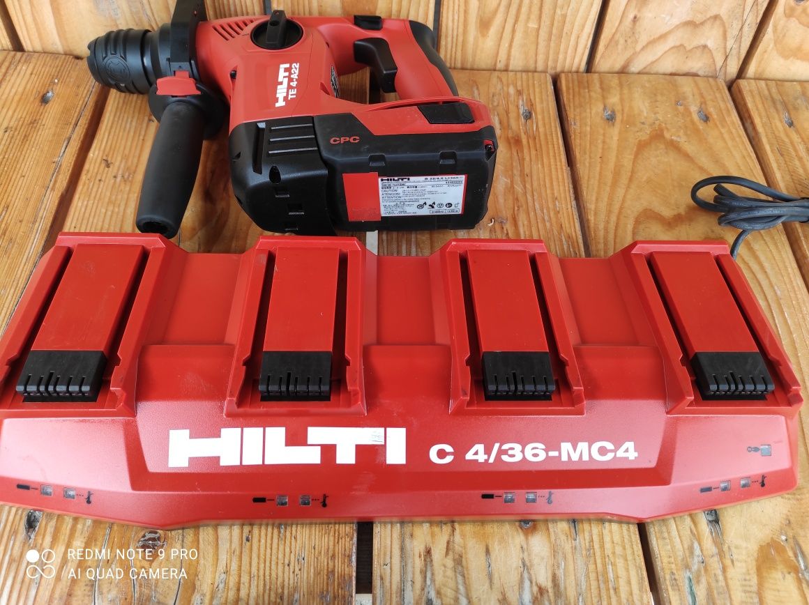 Hilti rotopercutor,statie de incarcare