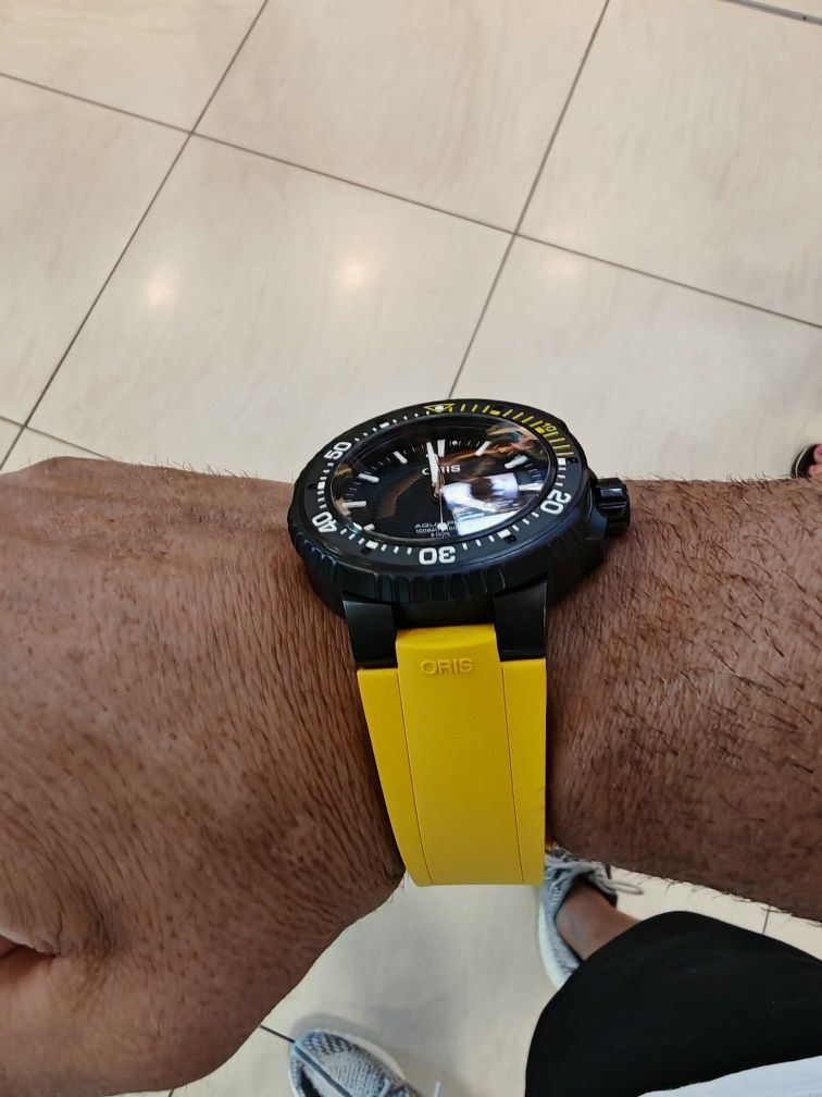 Oris pro diver  automatic titanium cal 400