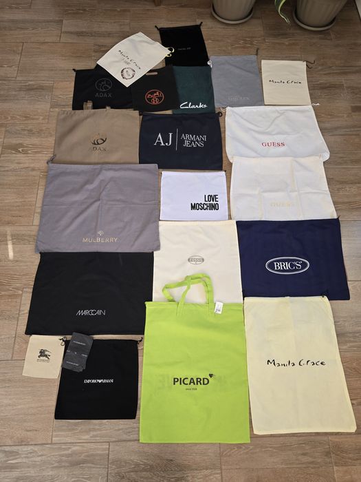 Нова цена! Торби за съхранение на Armani, Guess, Adax, Moschino, Manil