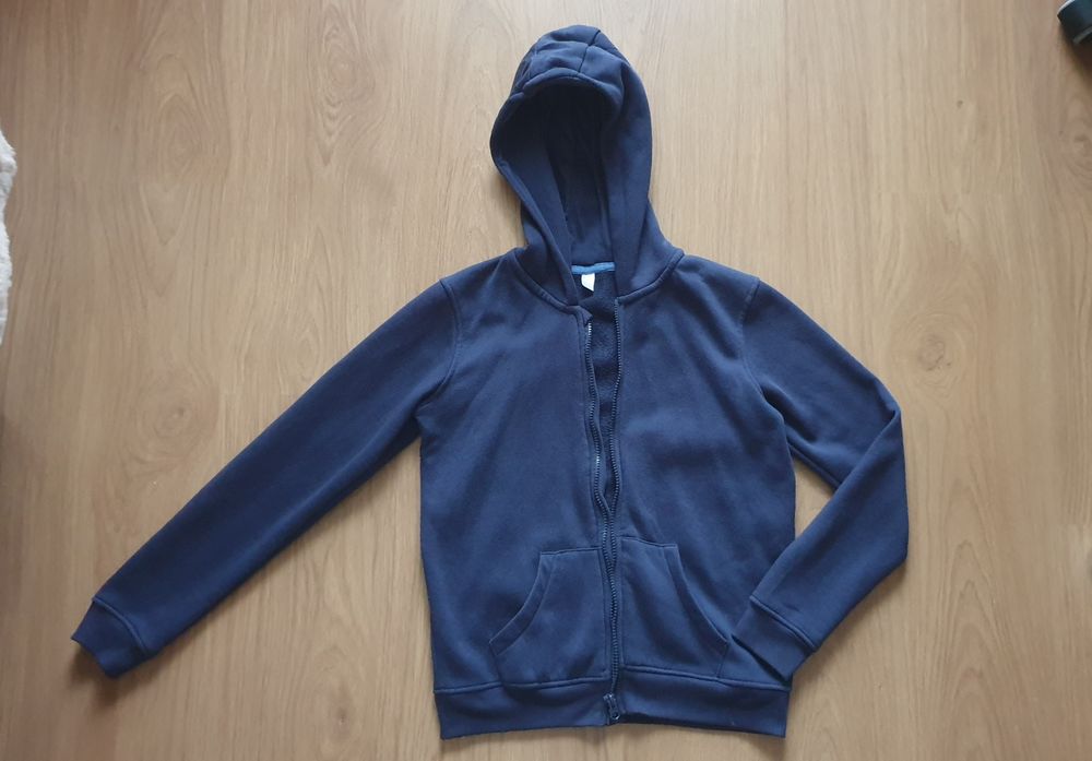 Hanorac 13-14 ani Tex bleumarin