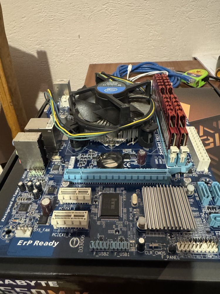 I7-3770 с материнской платой и ОЗУ 8GB