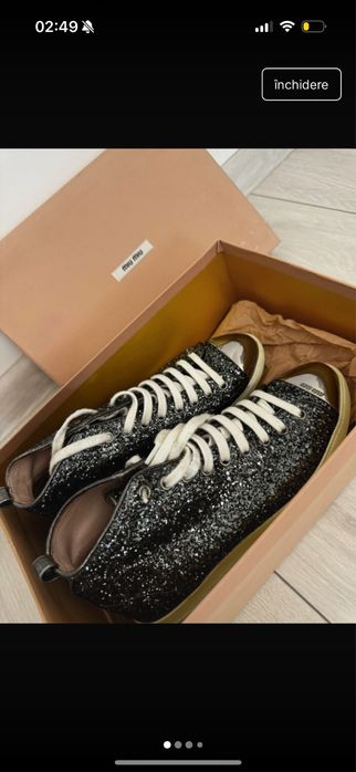 Tenisi Miu Miu Prada, marime 36