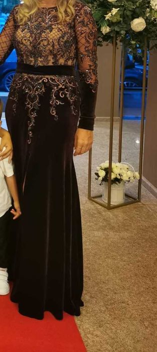 Rochie de seara mov,  White Lady