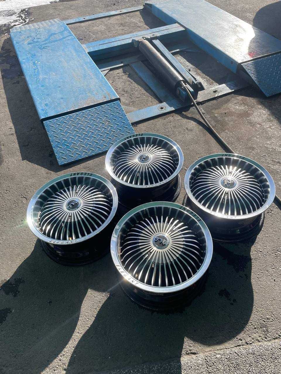 BU/U Elegant Saka diska Stanlnoy ichi qora 13R 8/100/114.3