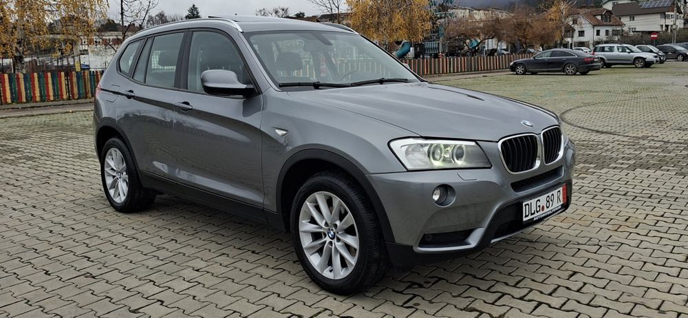 BMW X3, X-DRIVE 4X4, 12/2012, DIESEL 2,0, AUTOMAT, EURO 5, 187000 KM.