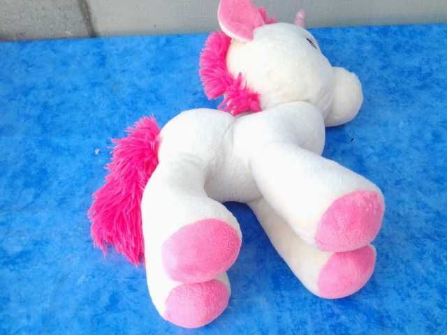 White My Little Pony | jucarie copii | 45 cm