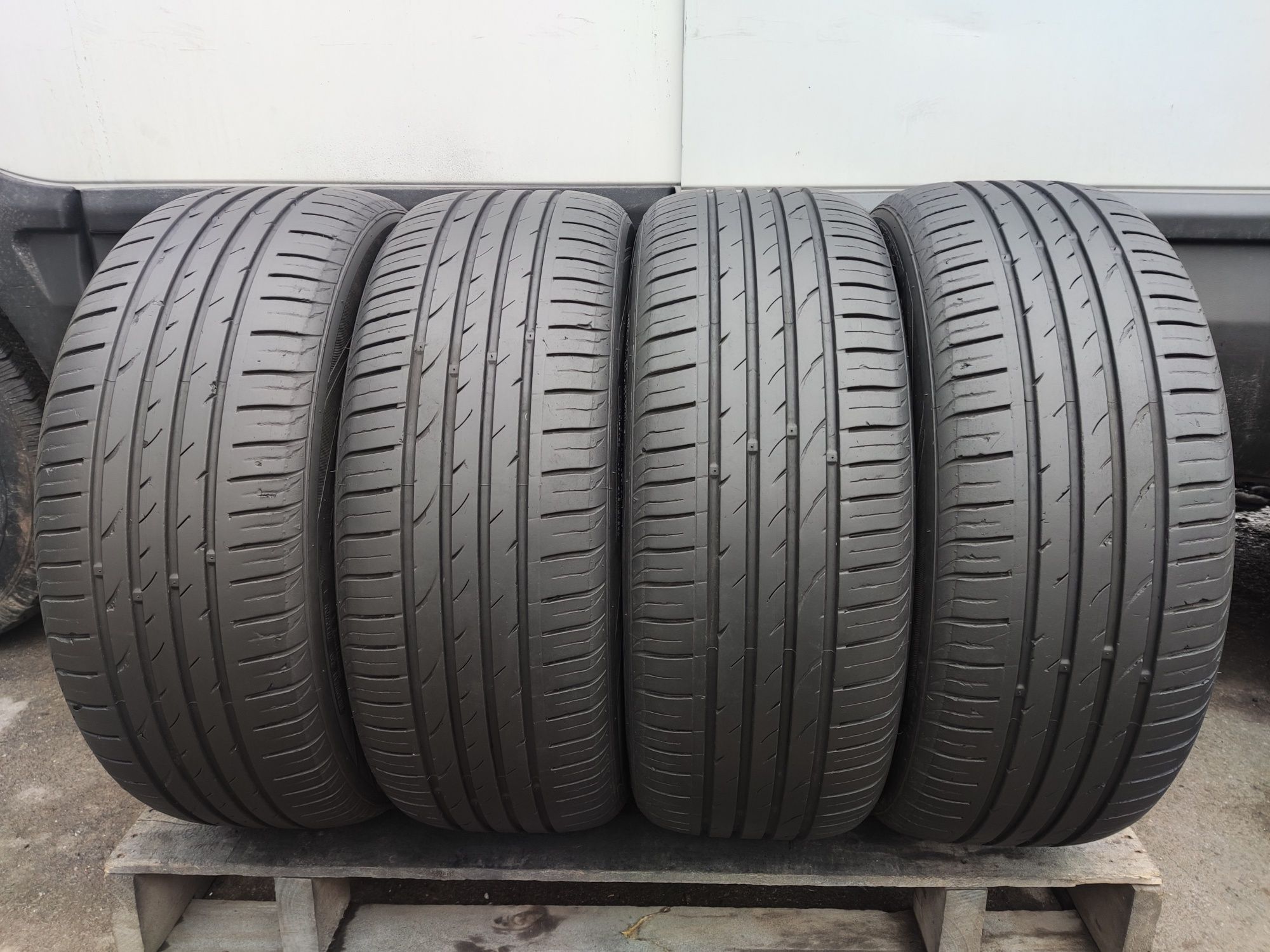 4бр. летни гуми 205/55/16 Nexen N'Blue HD 
dot21
6.7-6.9mm
Добро състо