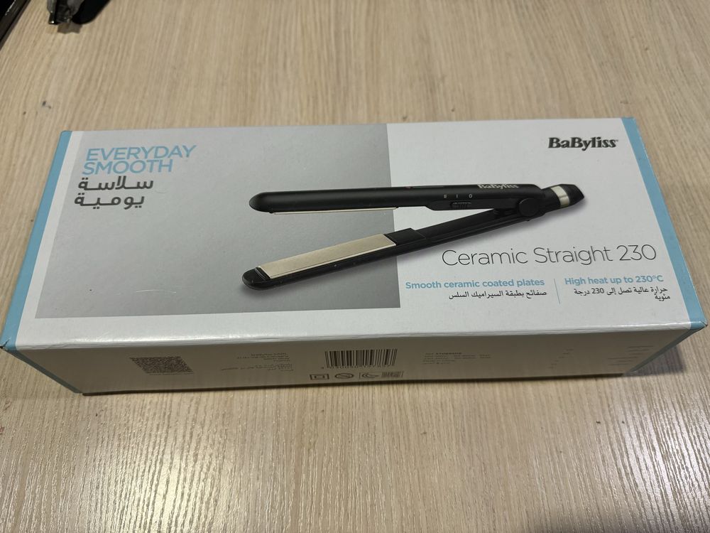 Утюжок Babyliss ceramic straight STO089SDE