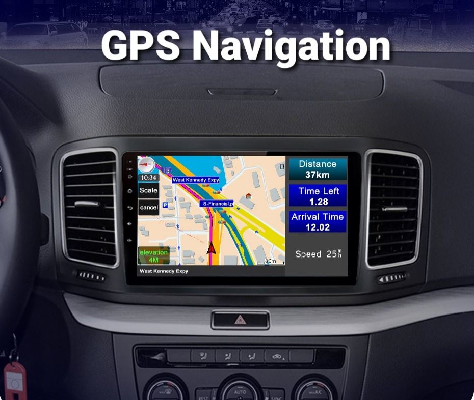 Navigatie Android dedicata Volkswagen Sharan (2012-2018)