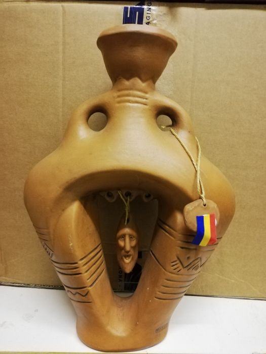 Plosca ceramica decorativa