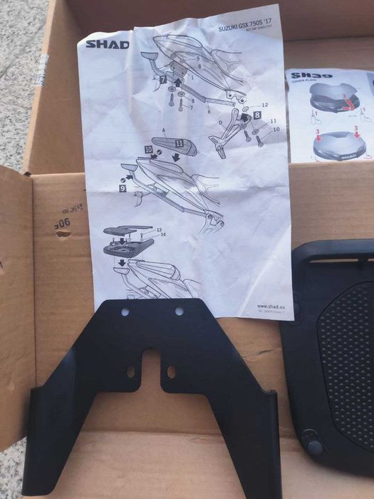 Suport complet top case SH 37 Shad SUZUKI GSX-S 750
