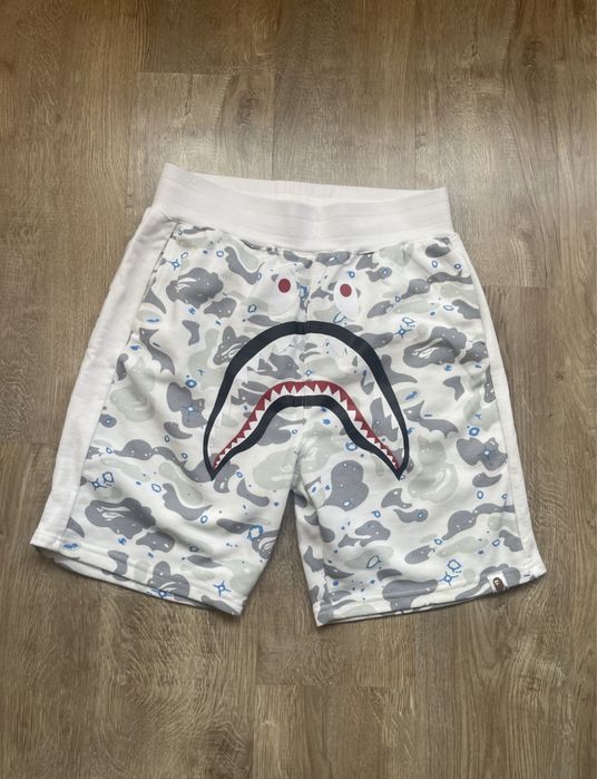 Pantaloni scurti bape shark