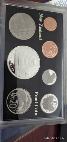 Set monede Noua Zeelandă 1978