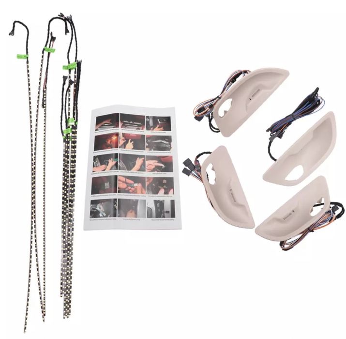 Kit lumini Led lumina ambientala ambient Doua culori Bmw 5 F10 F11