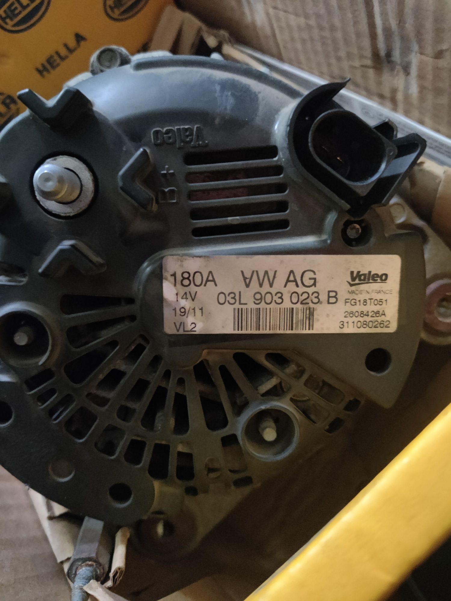 Alternator Passat b7 start/stop