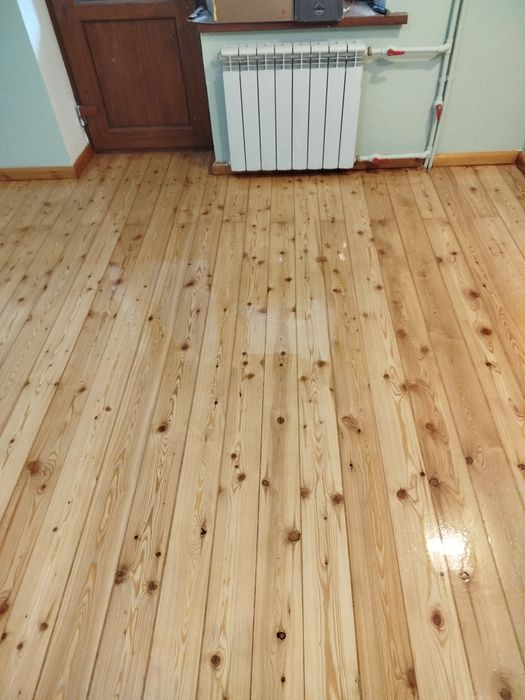 Шлифовка пол паркет