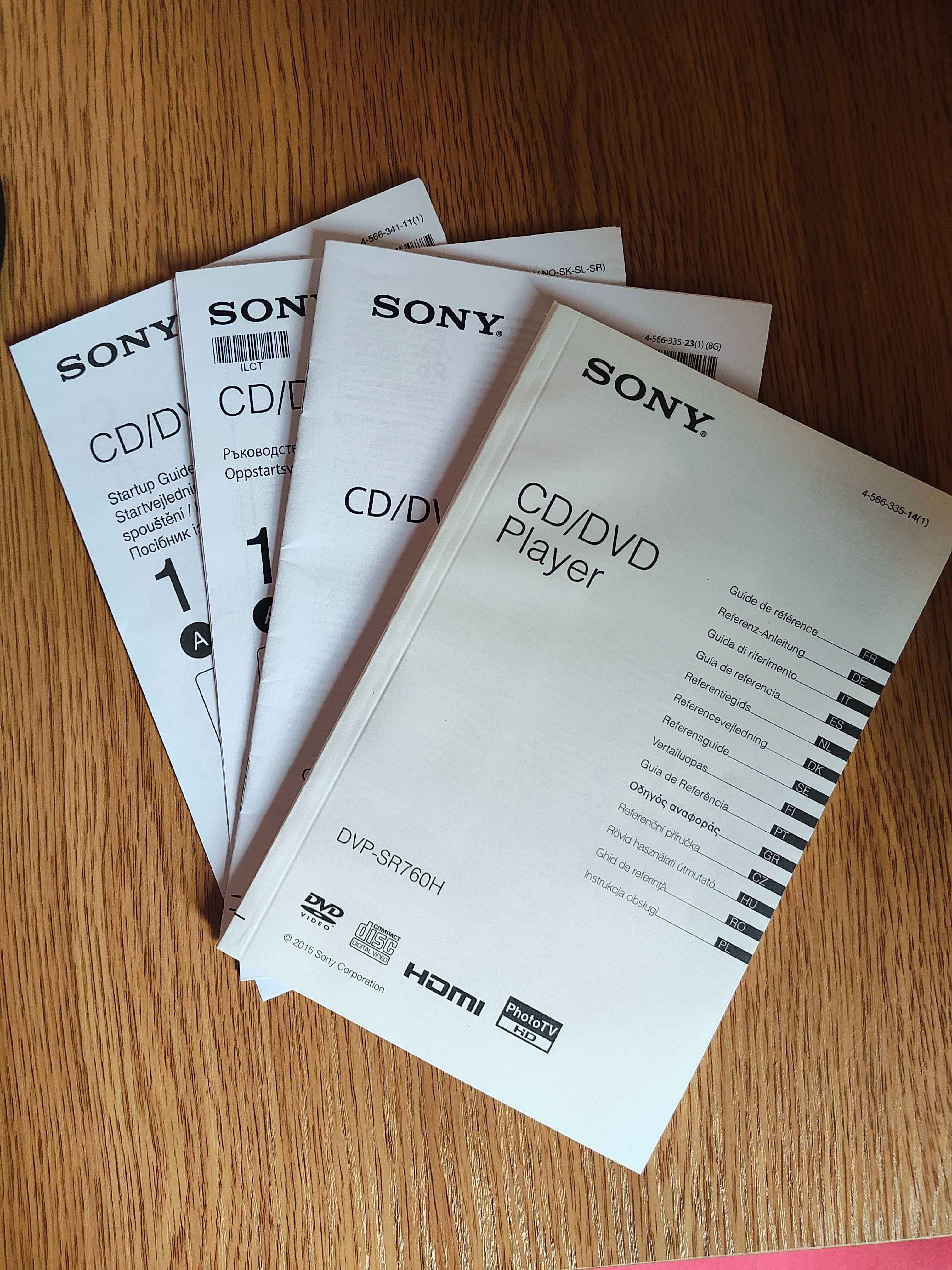 DVD плеър Sony DVP-SR760H
