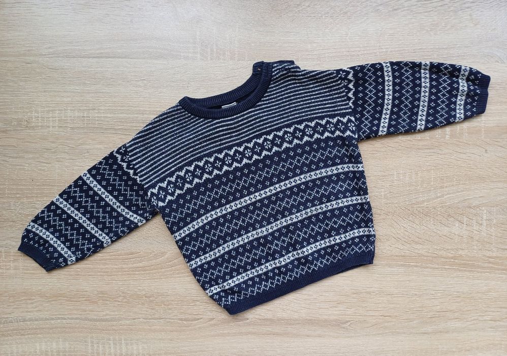 Лот бебешки гащеризони 68-74- Коледни, H&M , с вълна