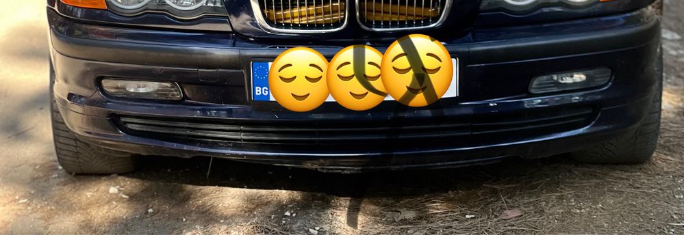 Предна броня е46 седан
