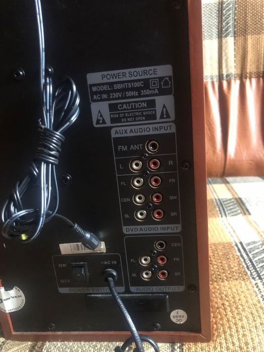 Subwoofer Eboda (fara amplificare) si Serioux (5.1)