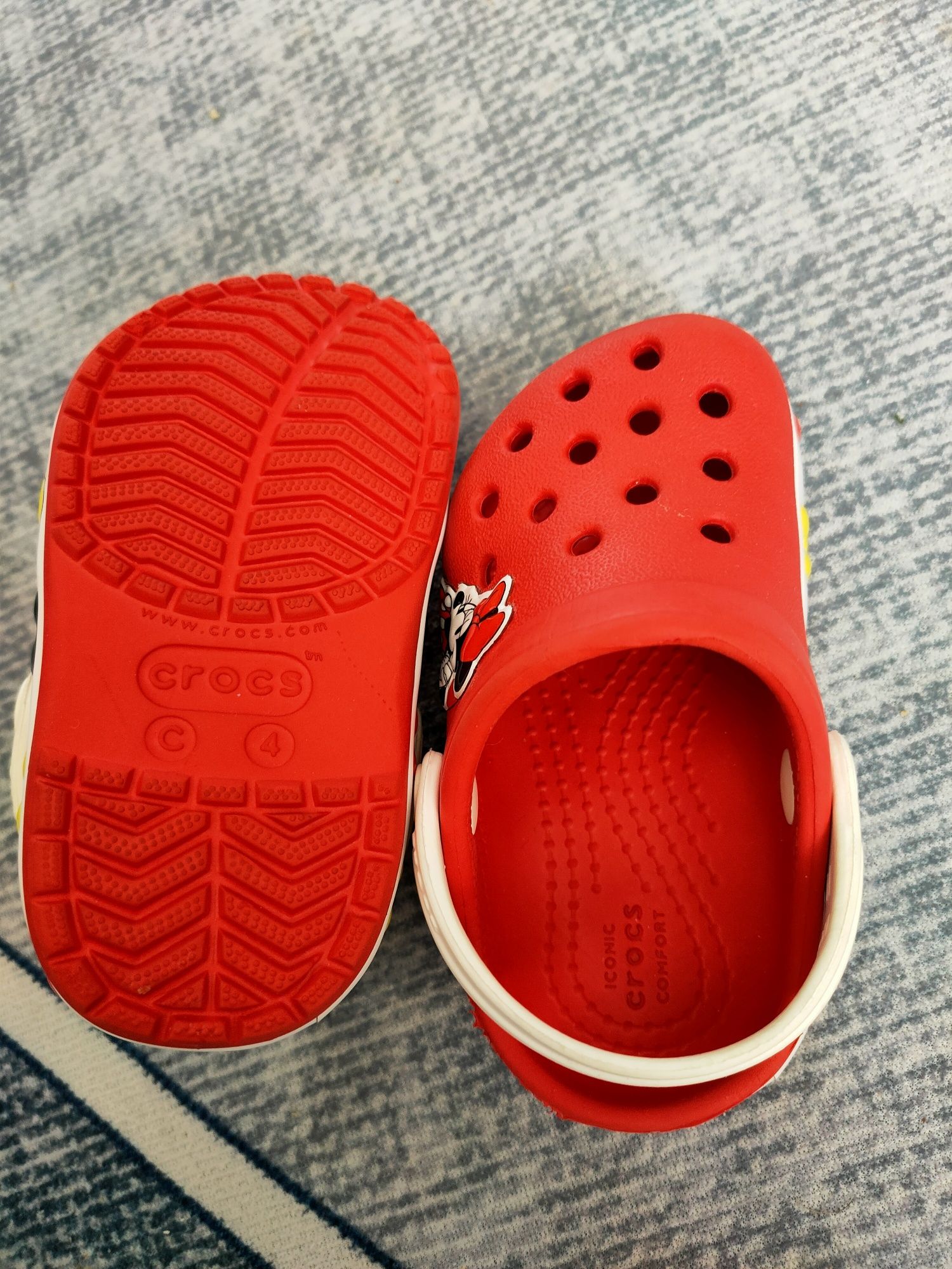 Papuci Crocs Fun Lab Disney Minnie Mouse