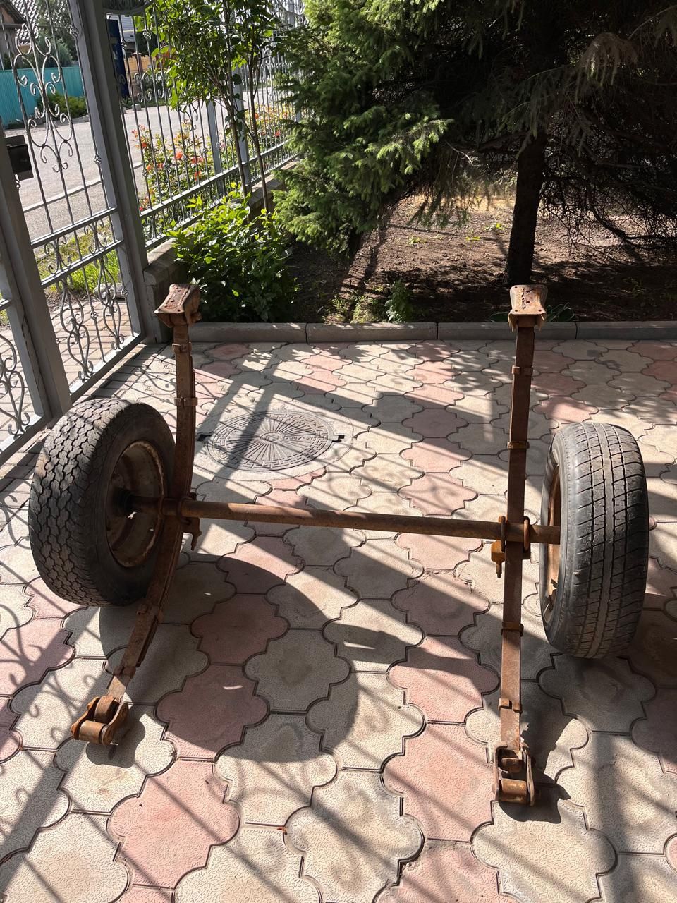 Продам ось на прицеп
