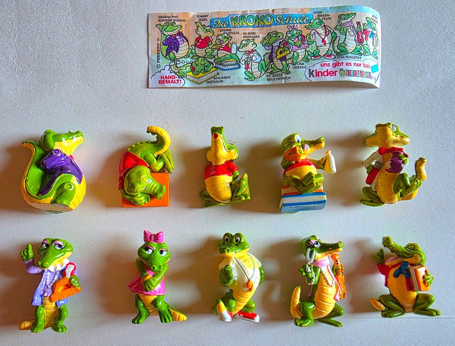 Пълни серии от Kinder Surprise