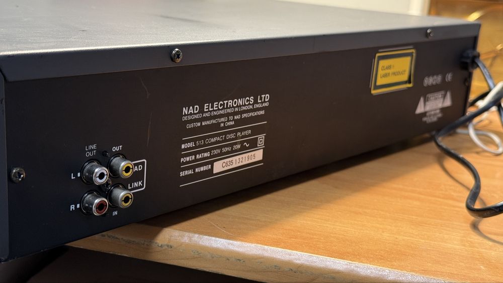 CD Player NAD 513 cd changer 3 discuri