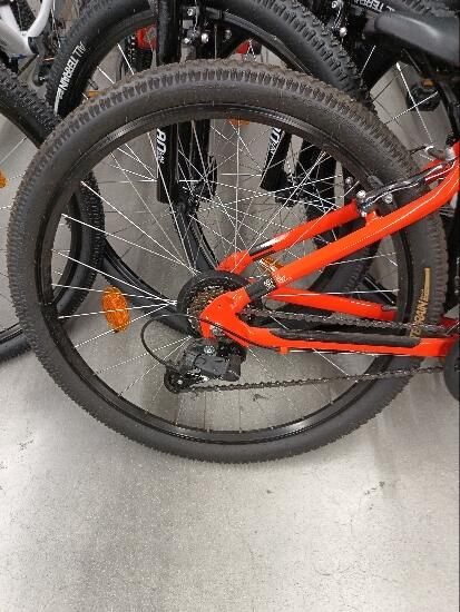 Bicicletă Mtb Explore 50 27,5" roșu - S - produs resigilat Decathlon