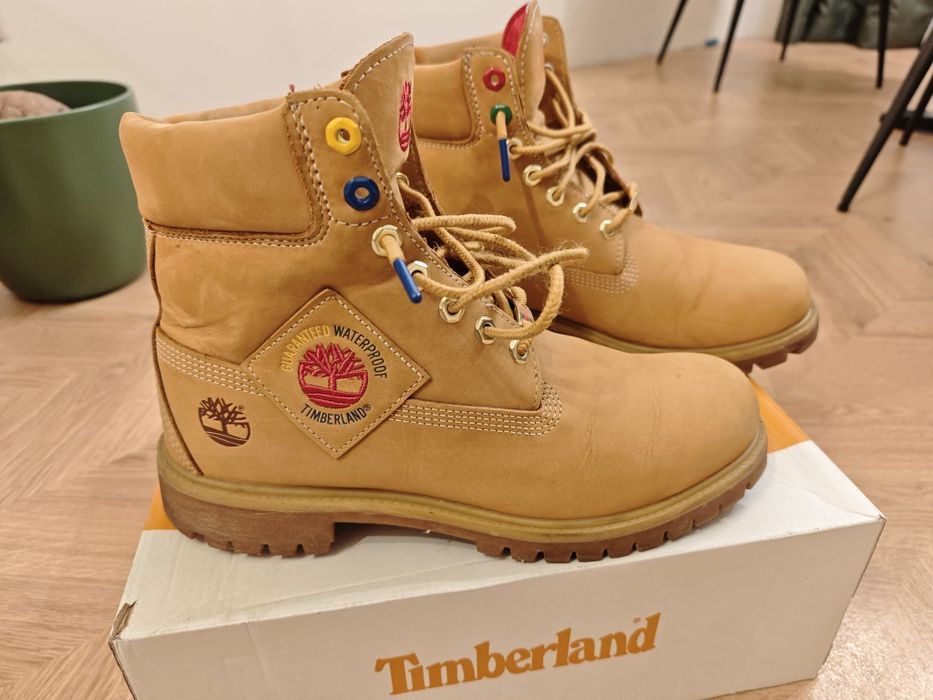 Непромокаеми боти Timberland от набук