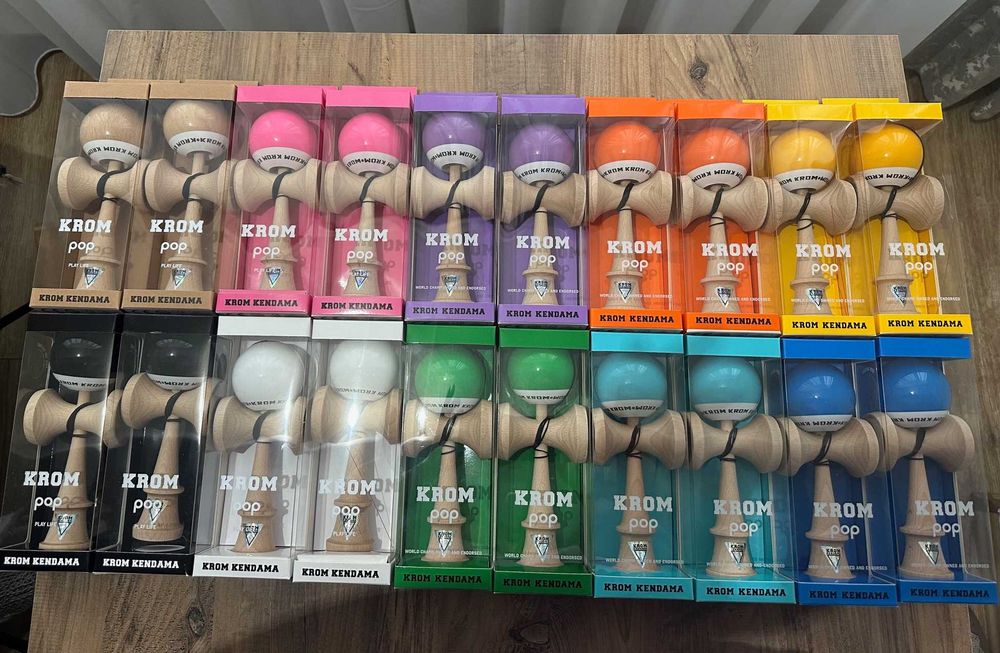 Kendama Krom Originală Nouă