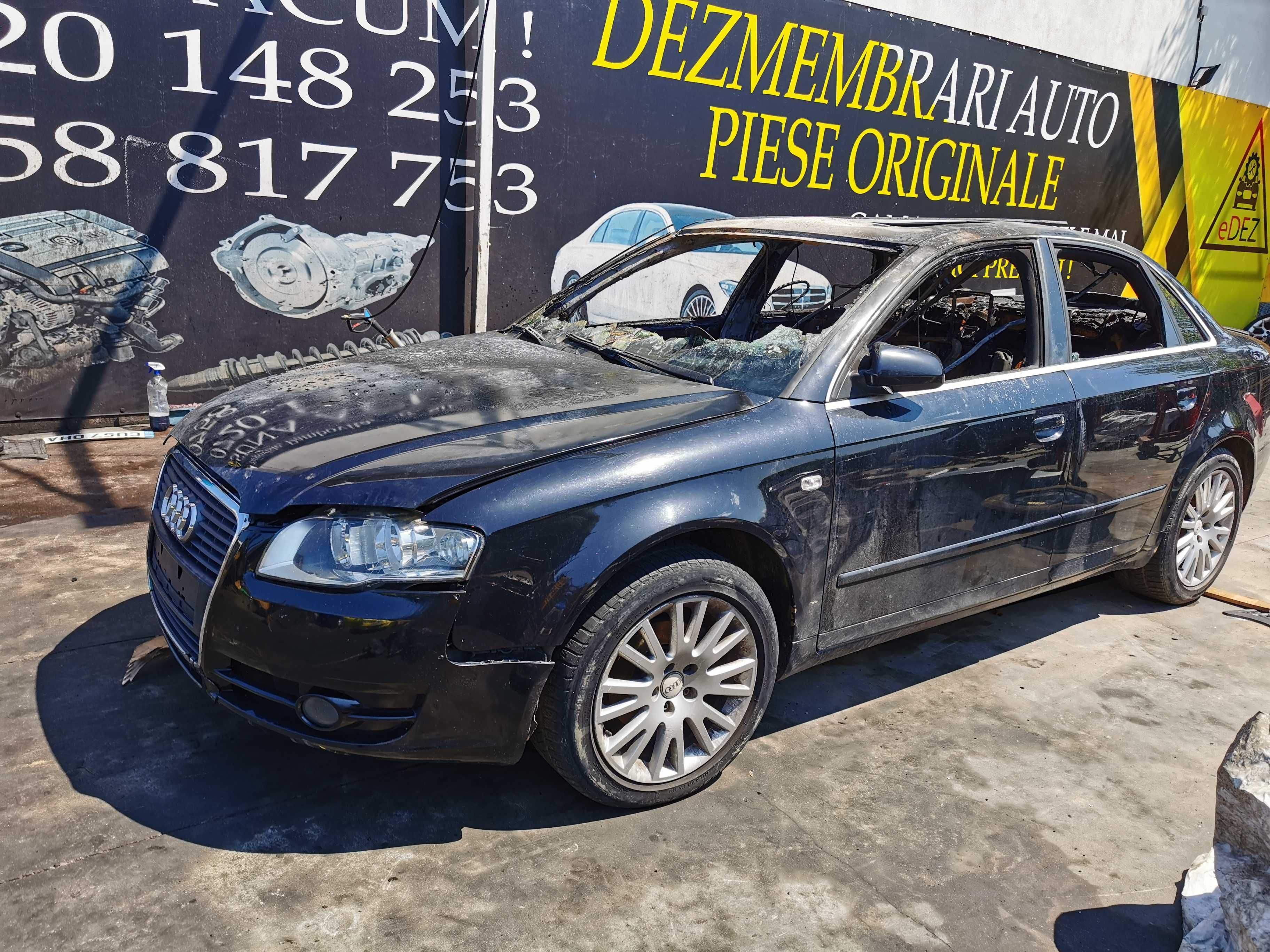 Dezmembrez audi a4 b7 2.0 diesel/stop a4/bara fata/capota/far/