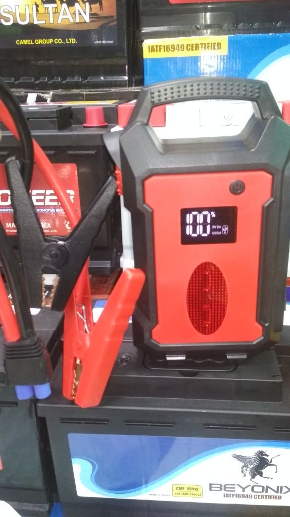 PowerBank 12v + 24v, Jump Starter, Повербанк, Pover, Пускавой стартер