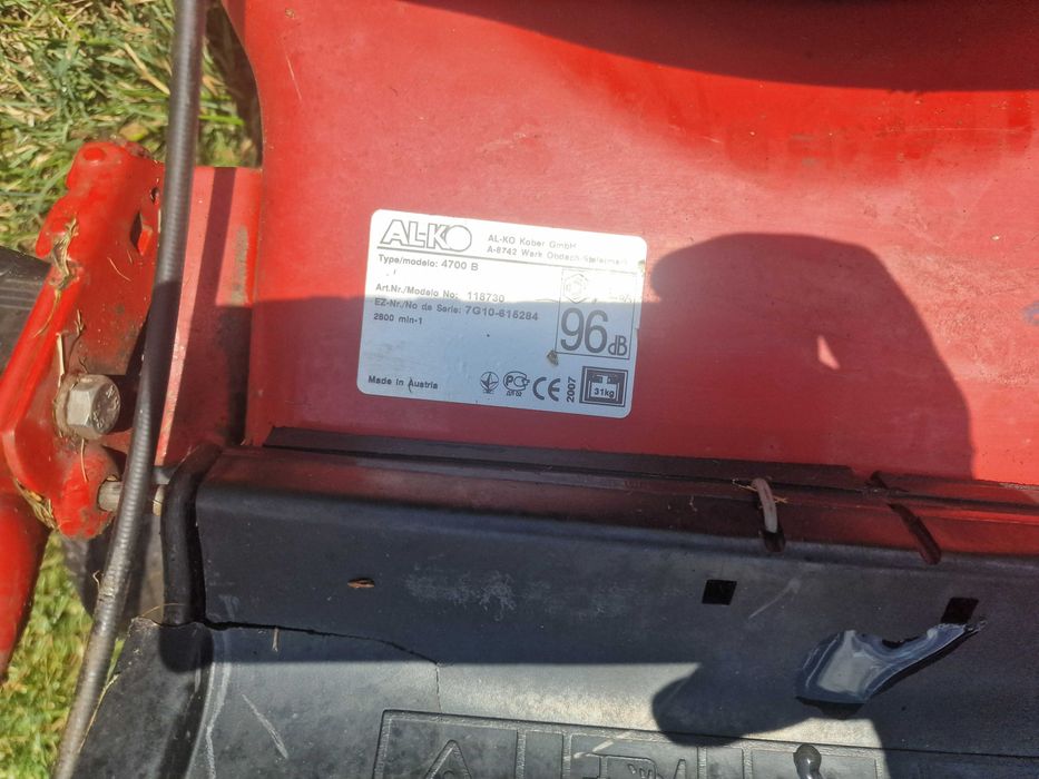 Masina de tuns iarba gazon ALKO pe benzina Briggs 3cp CU COS
