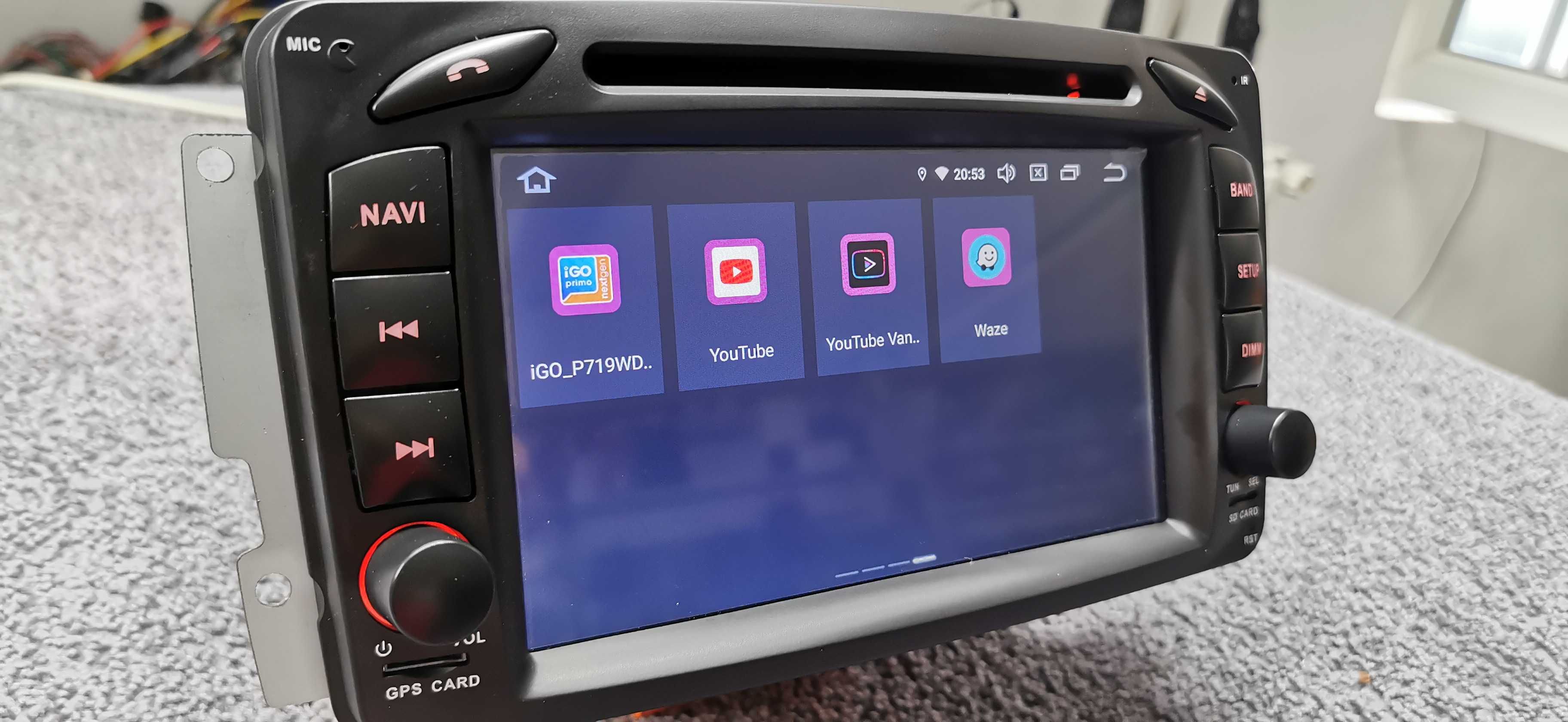 Navigatie Mercedes C-class w203 Android octacore 10.0 64GB/4GB