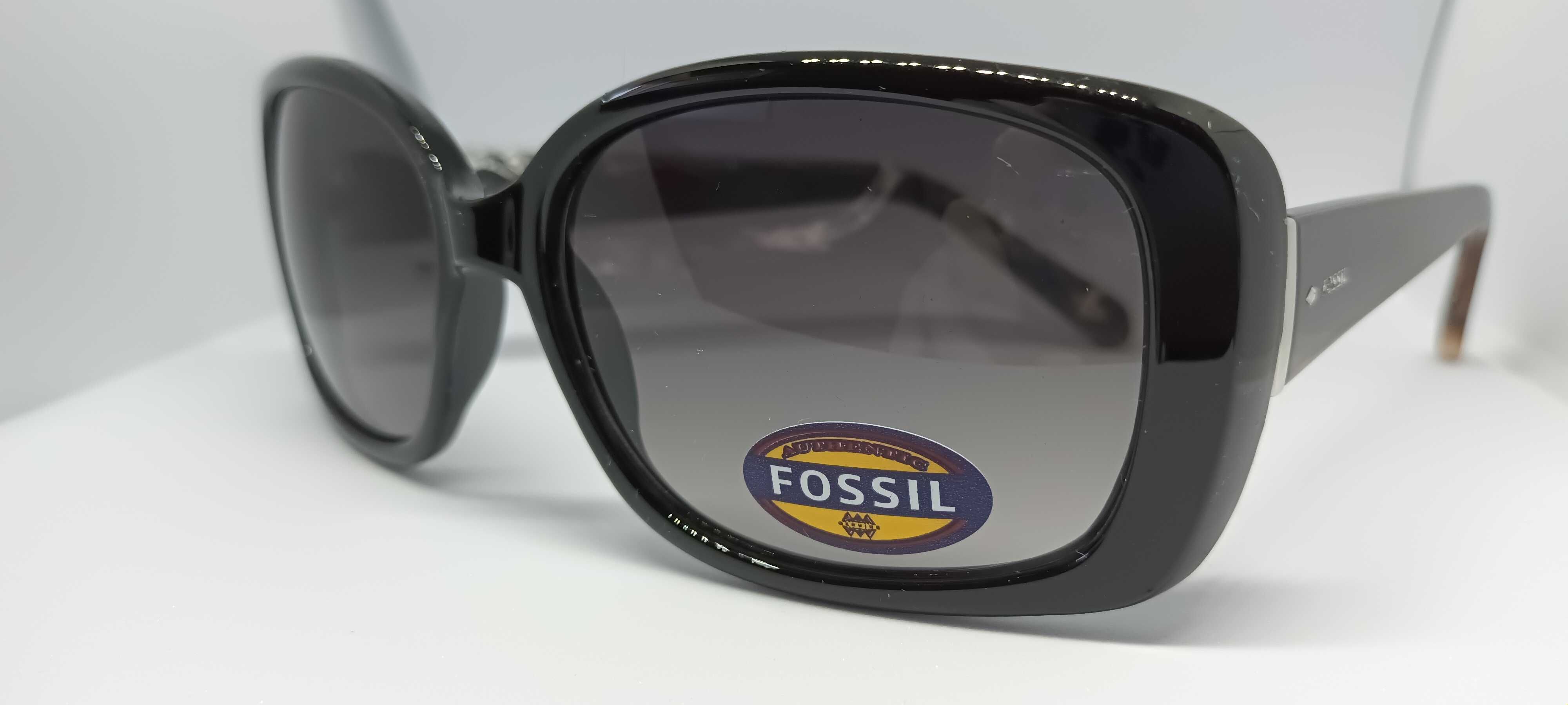Fossil FW100, ochelari de soare, culoare neagra
