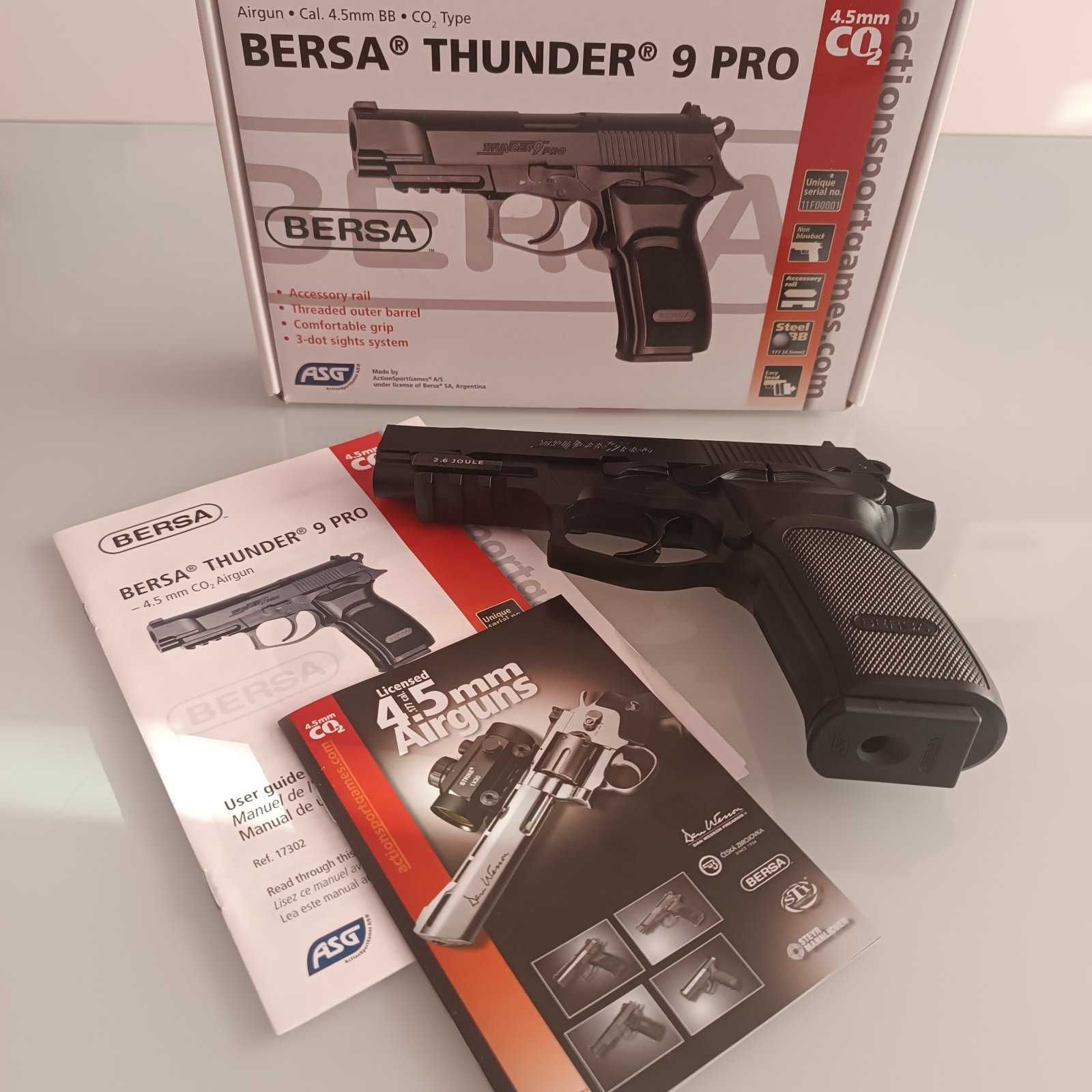 Въздушен пистолет Bersa Thunder 9 PRO, 4.5mm