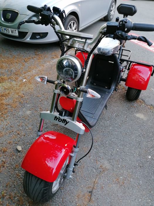 Scuter electric SHANSU cu 3 roti
